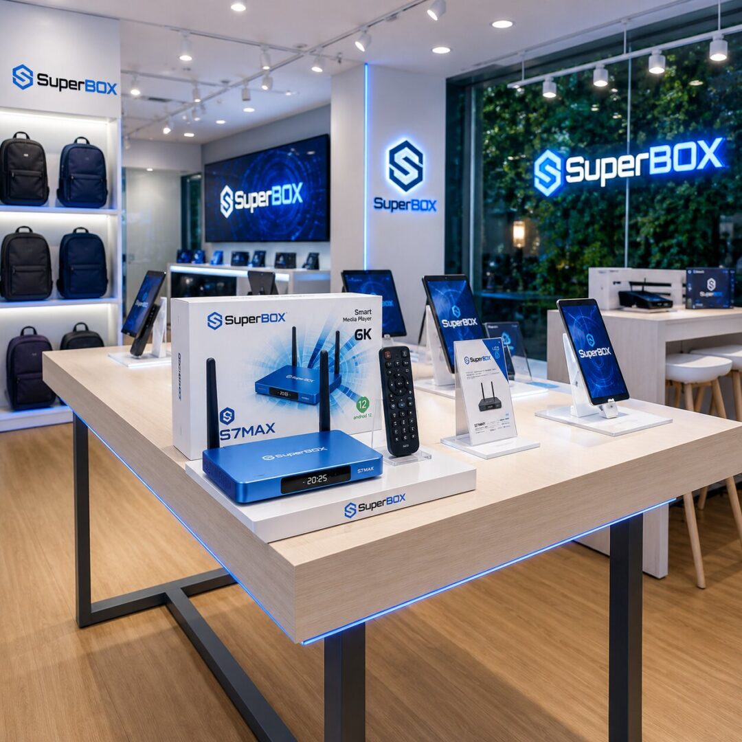 SuperBox S7 Max authentic product display