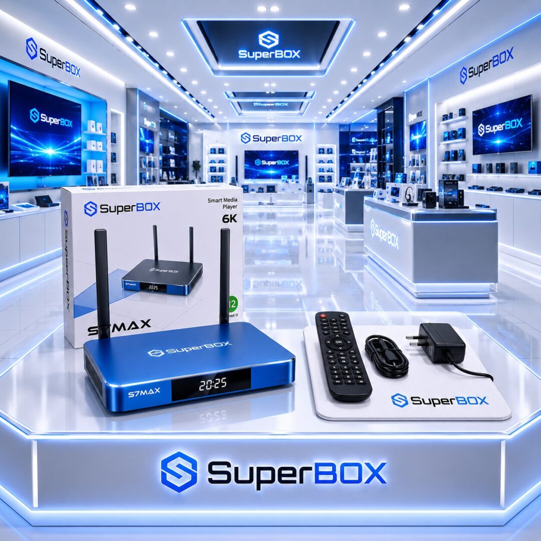 SuperBox S7 Max official store product display