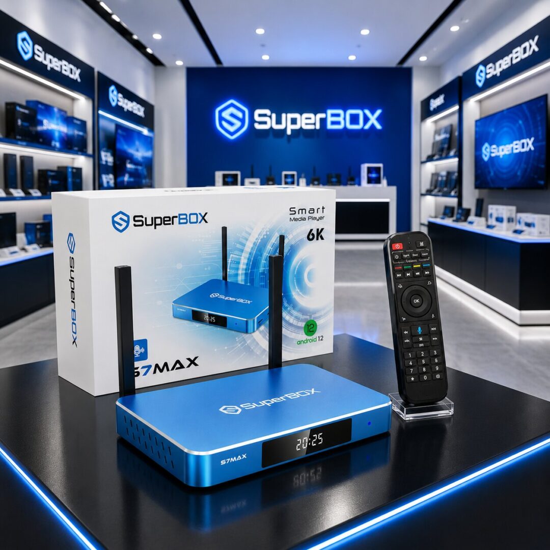 SuperBox S7 Max product close-up