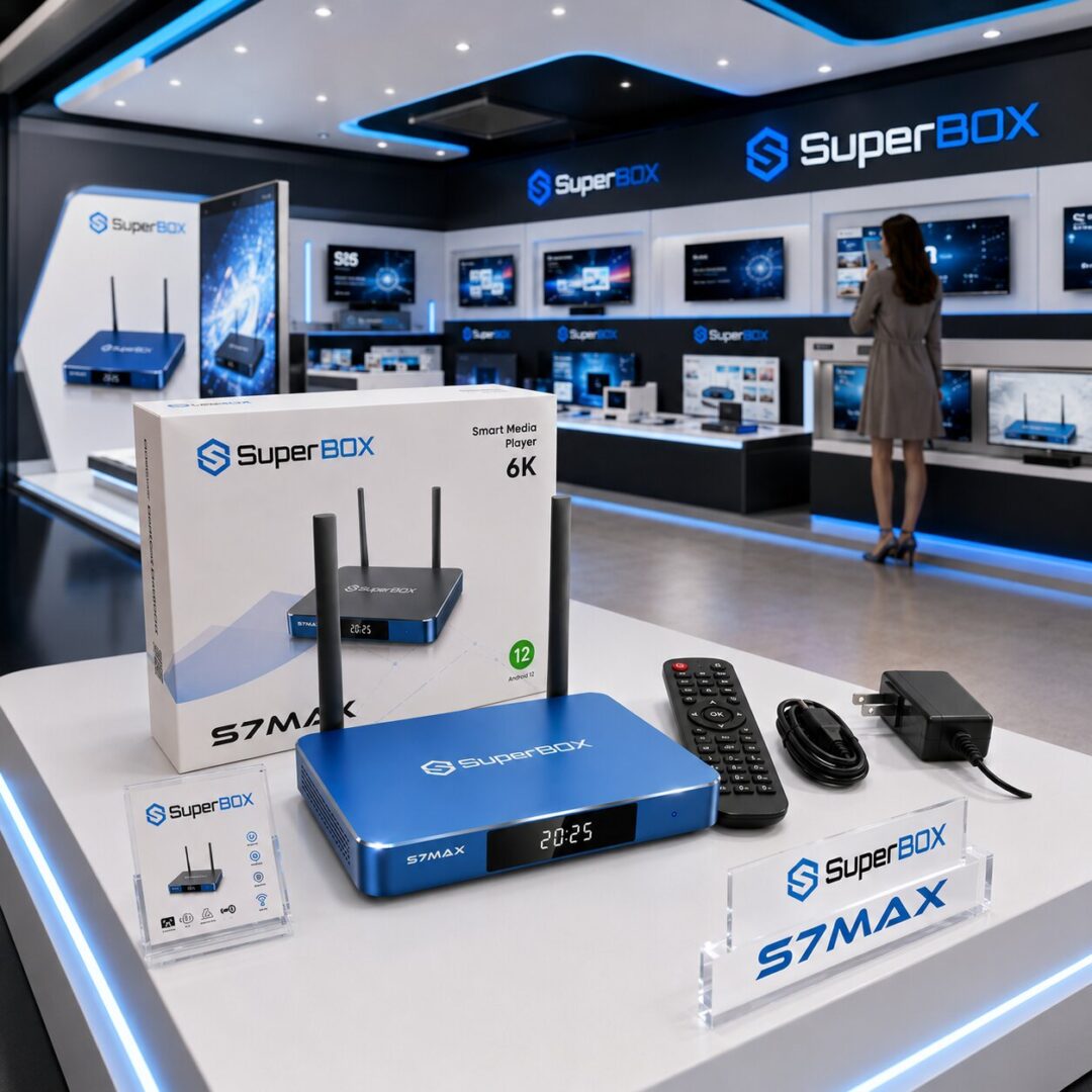 SuperBox S7 Max product photo for online store