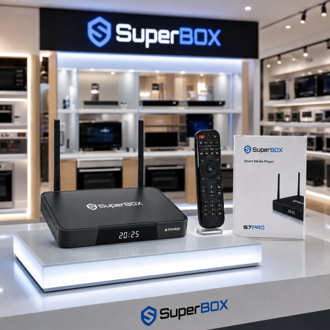 SuperBox S7 Pro Android TV box showcase