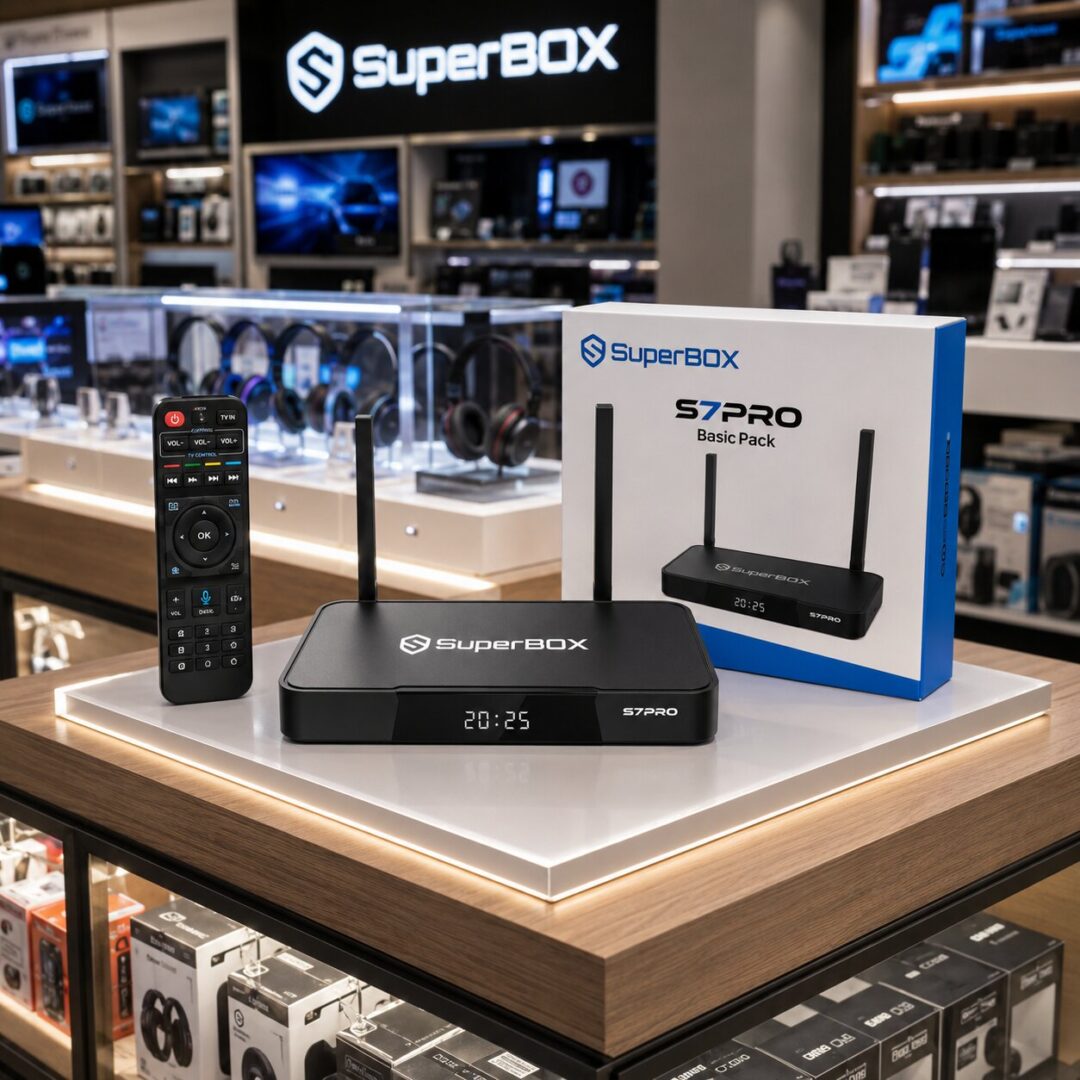 SuperBox S7 Pro official store product display