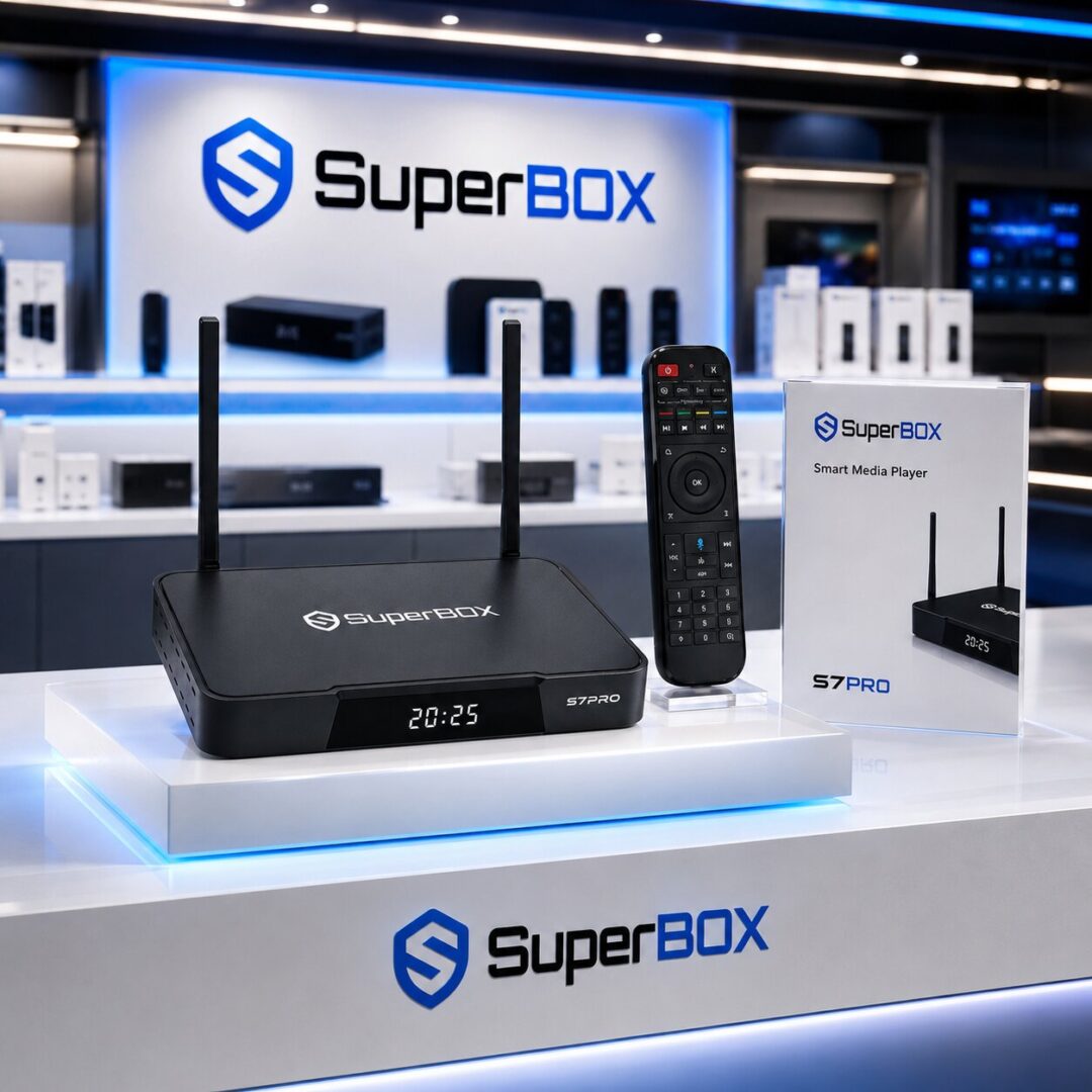 SuperBox S7 Pro package and accessories