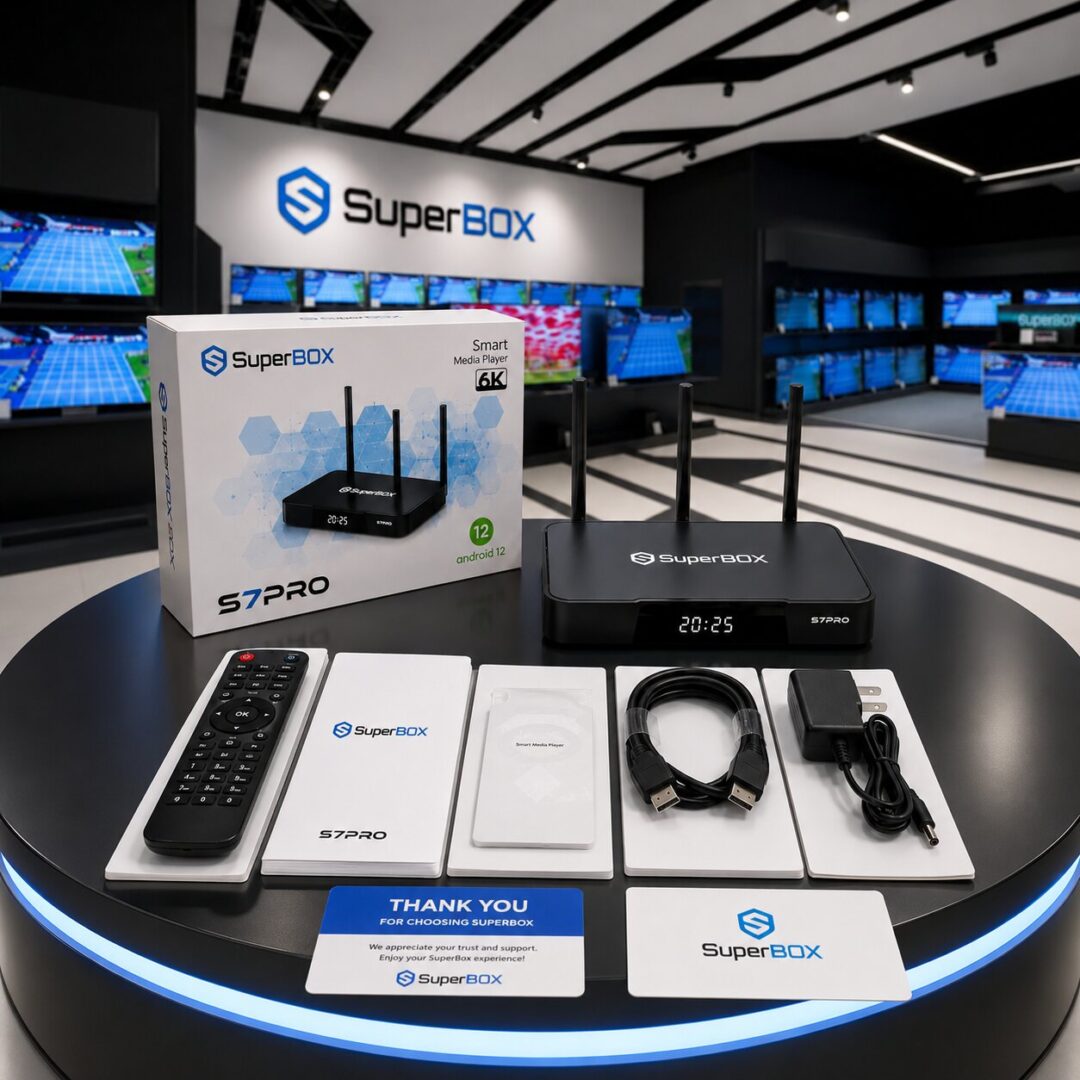 SuperBox S7 Pro product box at SuperBox Official Website