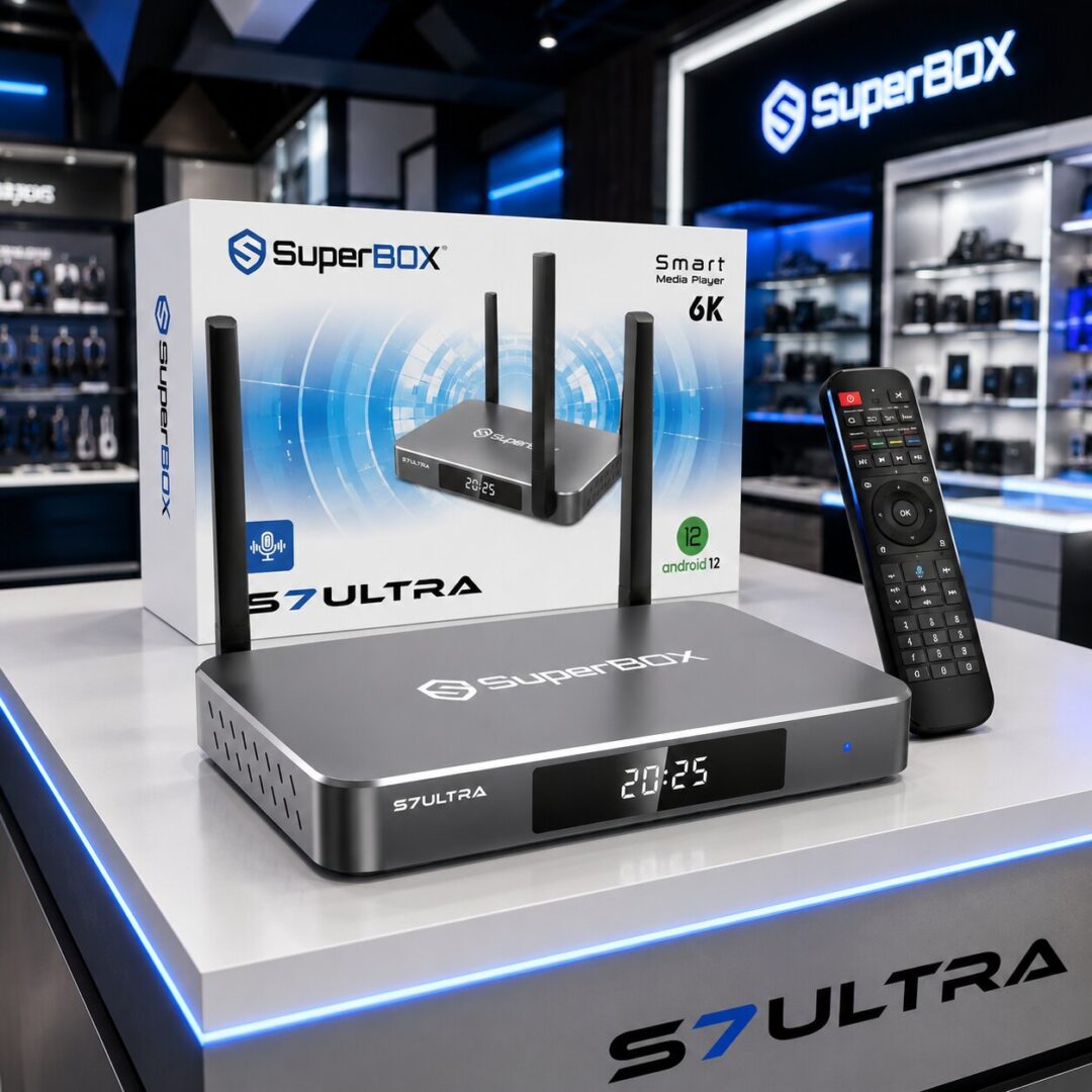 SuperBox S7 Ultra gray model product shot