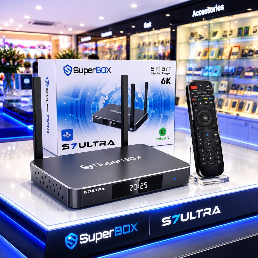 SuperBox S7 Ultra product view from angle