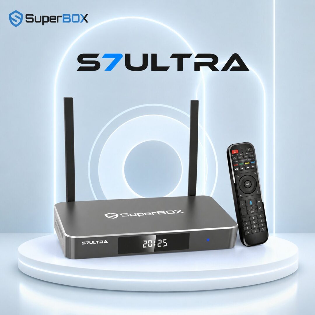 SuperBox S7 Ultra streaming box for smart TV